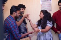 Evaru Movie Team at Vizag Radio Mirchi